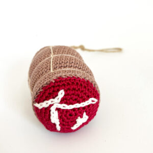 Decorazione crochet "Capocollo"