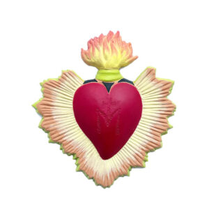 Sacro Cuore dipinto opaco