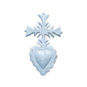 Sacro Cuore con croce alta