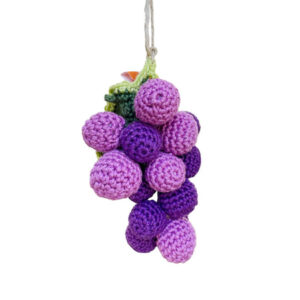 Decorazione crochet "Grappolo Uva"