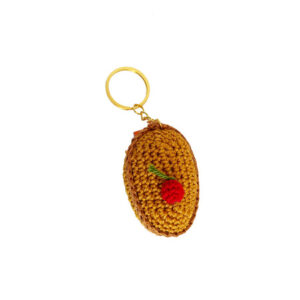 Portachiavi crochet "Pasticciotto"